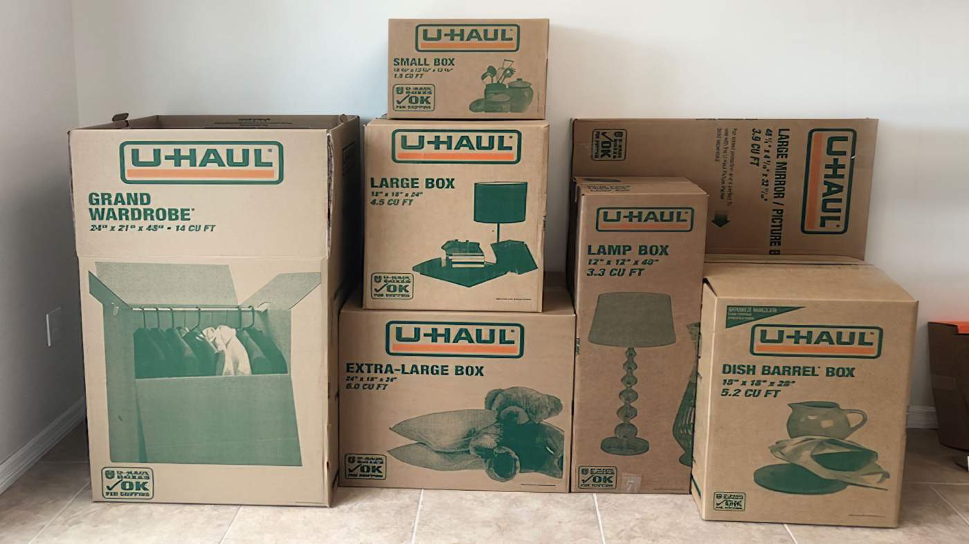 U-Haul Boxes